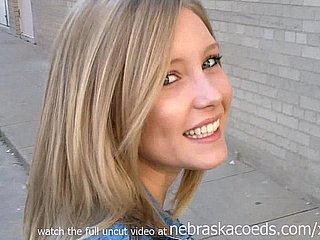 Fucking erstaunliche heiße blonde Freundin, die von Ex-Freund gefilmt wird