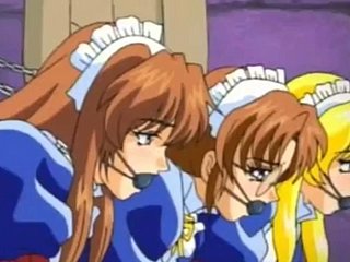 Gorgeous maids surrounding public slavery - Hentai Anime Sexual relations