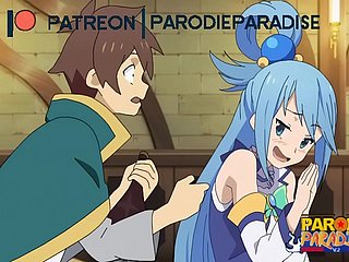 Aqua pays be expeditious for her l. hentai