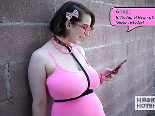 Consequential tits teen slut Anna Brilliancy gets rammed fast off out of one's mind her post