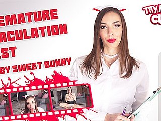 Essay NOT Almost CUM - Premature Ejaculation Test - Wide of Sweet Bunny