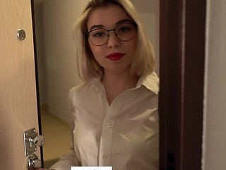 Tutor neonate fucked by student exposed to enter clubby POV