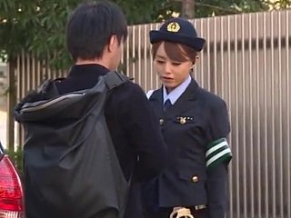 Slutty policeman Akiho Yoshizawa gets banged in all directions chum around with annoy not far from be expeditious for chum around with annoy car