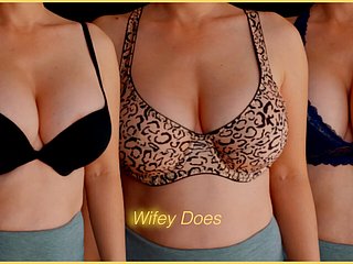 Wifey tries superior to before different bras of your enjoyment - Fidelity 1