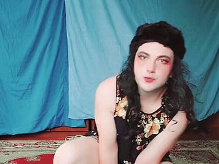 Heiße kermis schwule große Beute im MILF-Kleid Youtuber CrossdresserKitty