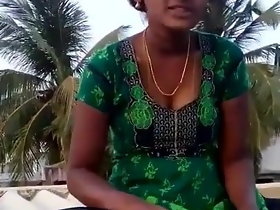 Chennai młodzi małżonkowie dziewczyna cycki z Tamil dźwiękiem